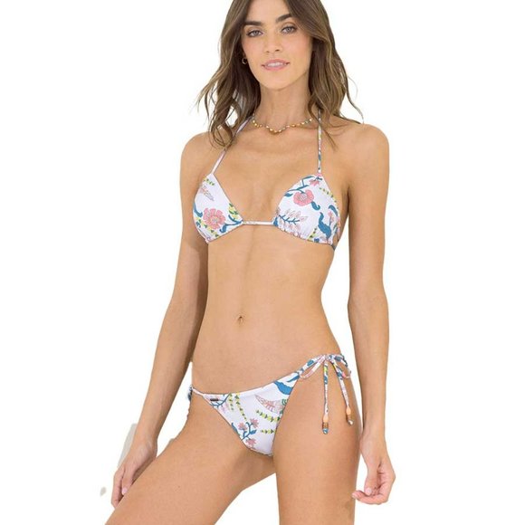 NWT MAAJI CHINOISERIE SUNNY TIE SIDE BOTTOM - Picture 1 of 2